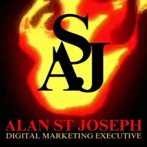 Full Logo Alan St Joseph- Digital Marketing Executive Take your business strategy to the next level with Alan St Joseph and the power of digital marketing